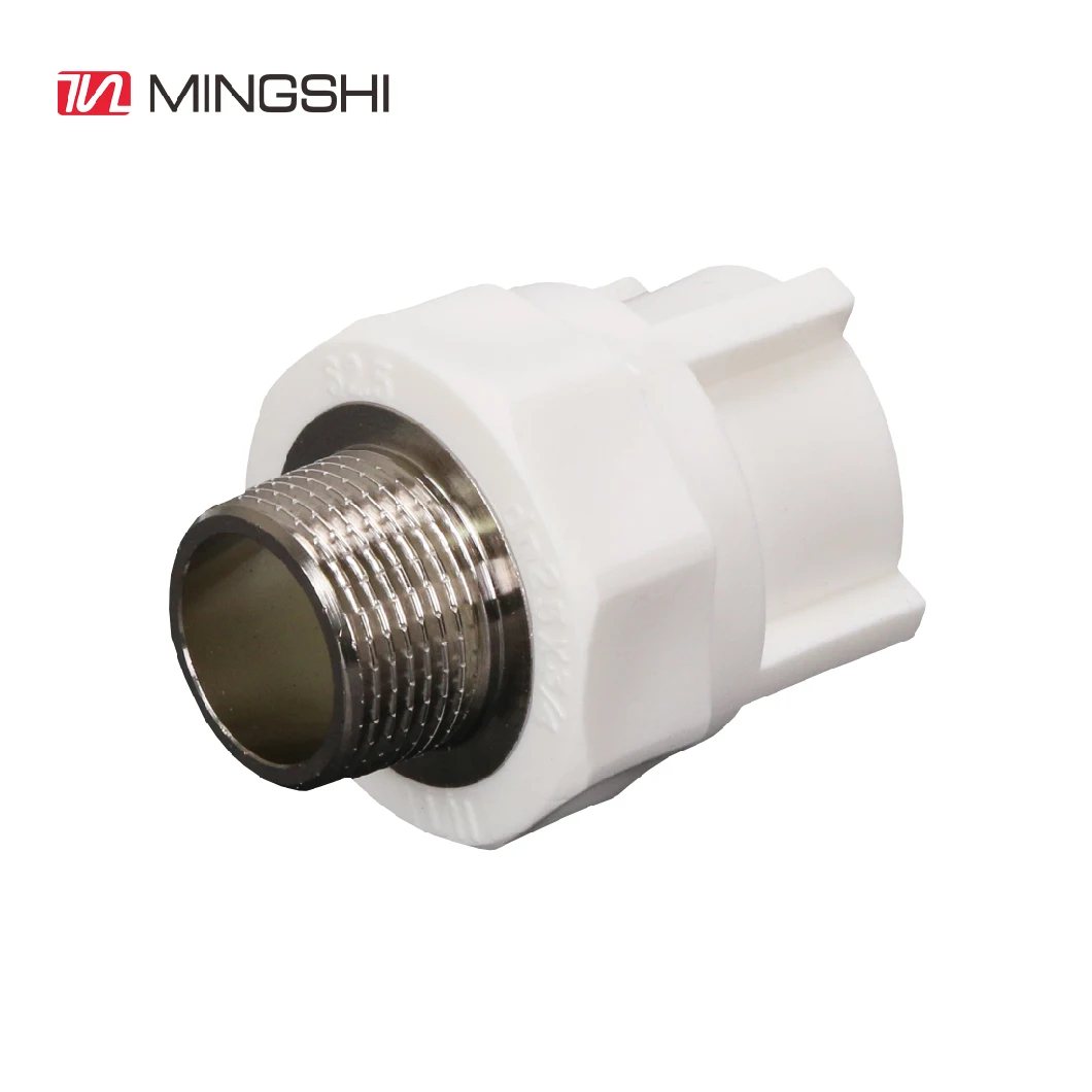 High Standard Plumbing Water Fitting Green White Plumbing Water Fitting Reduced Straight PPR Pipe Fittings