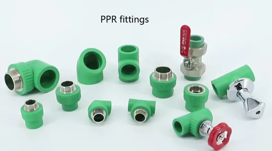 Ifan 공장은 20-110mm Pn25 수관 피팅 PPR 팔꿈치 피팅 PPR 파이프 피팅을 사용자 정의했습니다.