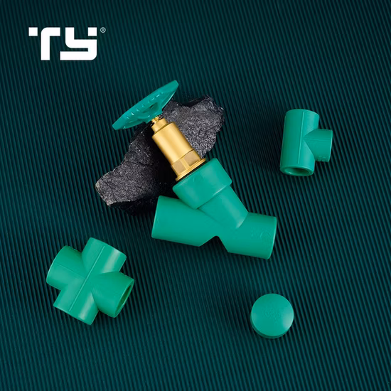 뜨거운 판매 감소 티 녹색 PPR 플라스틱 파이프 피팅 제공 OEM