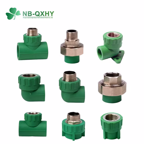 제조업체 회사 전체 크기 PPR 파이프 피팅, 물 공급을 위한 회색 색상의 고품질 PPR Al PPR 태양광 커넥터