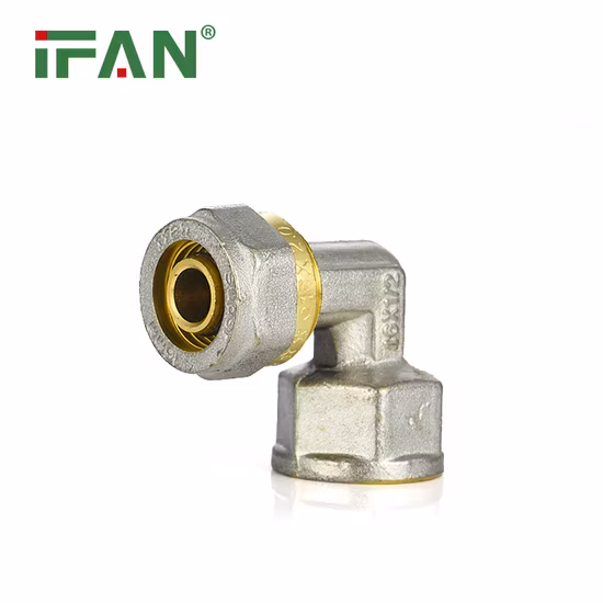 Ifan 사용자 정의 Pex 황동 압축 피팅 20-32mm Pex 파이프 피팅