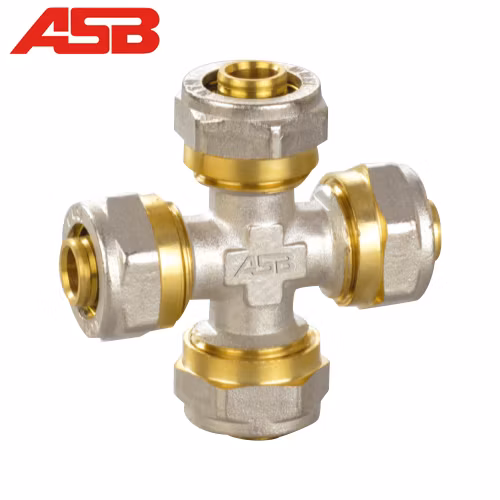 황동 피팅이 있는 바닥 난방용 Pex Al Pex 파이프 1216mm