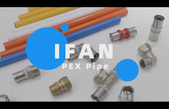 Ifan 고품질 16-32mm PEX 파이프 피팅 맞춤 제작 동등한 황동 압축 피팅