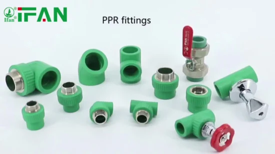 Ifan PPR/PP/PVC 파이프 및 피팅, 20-110mm PPR 파이프 피팅